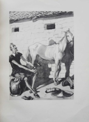Сервантес Сааведра М. Дон Кихот / Ил. Кукрыниксы. В 2 ч. Ч. 1-2. [М.]: Гослитиздат, 1953-1954.